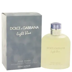 D&G  Pour Homme Eau De Toilet Spray, Light Blue - 6.7 oz