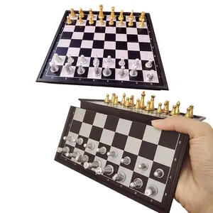 Small Magnetic Chess Board Game, 1 Count Portable Folding Chess, International Chess Game, Educational Toys, Gifts for Birthday Festival Party, Gaming Accessories, Funny Gift, Board Family Games, Funny Gift, Strategy Board Games, Tabletop Games