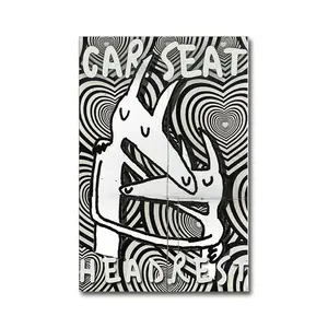 Car Seat Headrest CSH Rock Band Poster Unframed,Car Seat Headrest Tour 2022 Poster,Car Seat Headrest Fan Poster No Frame Wall Art Home Decor