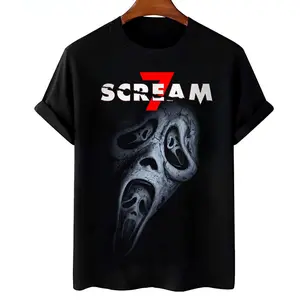 Scream Movie Ghost Face Graphic T-shirt
