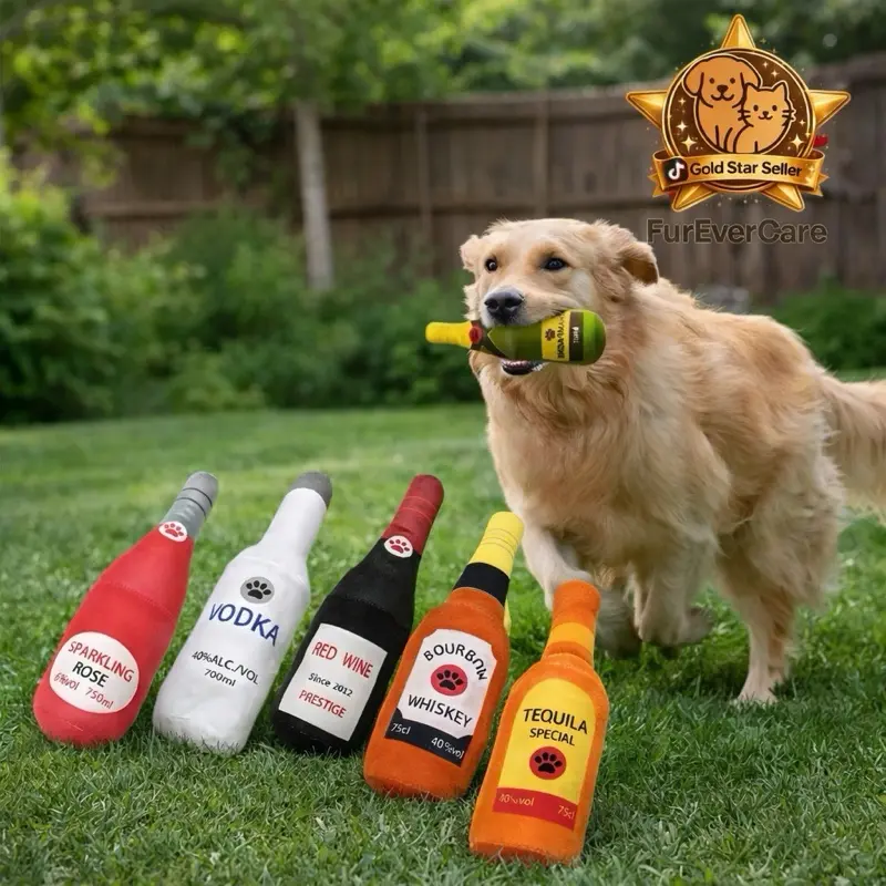 Dog Toy Funny Plush Alcohol Dog Toys Beer Bottle Champagne Bottle Wine Whiske Shaped Small Large Dogs Squeak Sound Clean Teeth Chew Toy Pets Interactive Playing Supplies - TikTok Shop Dog Toy Funny Plush Alcohol Dog Toys Beer Bottle Champagne Bottle Wine Whiske Shaped Small Large Dogs Squeak Sound Clean Teeth Chew Toy Pets Interactive Playing Supplies - TikTok Shop