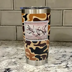 Yeti 20 oz Tumbler Duck Stamp Old Camo 1954 Blue Winged Teal