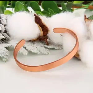 Copper adjustable bracelet