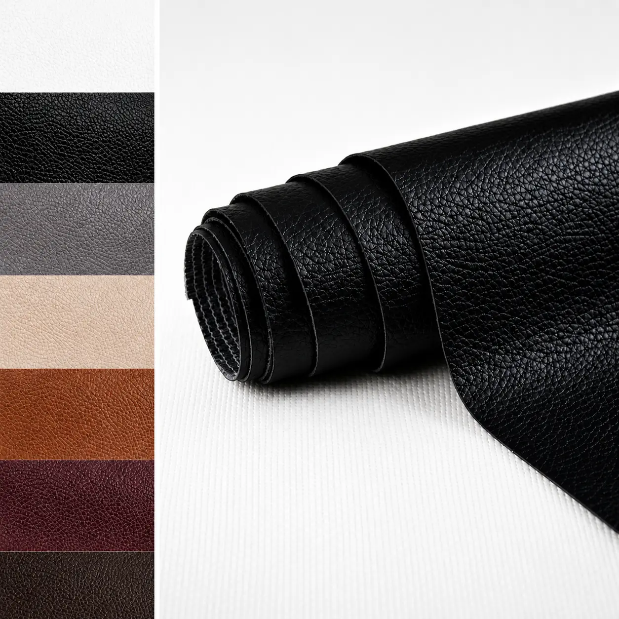20x54 in Self-Adhesive Leather Repair Patches - Plain, Waterproof, Spill-Proof, Peel-Off Clean Faux Leather Vinyl for Furniture, Car Seats, Handbags - Cuttable, Durable Home Decor Stickers