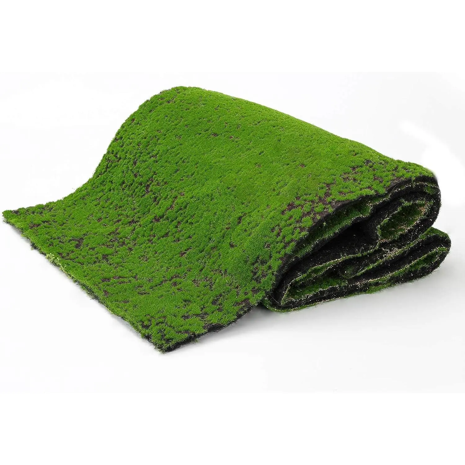 Decorative Artificial Moss Mat - Soft, Lush Faux Green Grass for Indoor-Outdoor Home Decor, Fairy Gardens, DIY Crafts, Plants