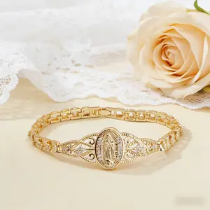 Bracelet for Women-14k Gold PlatedBracelet,Hypoallergenic Non Tarnish TrendyJewelry, Bracelets Gifts for Her