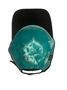 Satin Silk Lined Cap for Maintaining Moisture and Hare Care- Blueprint Cap hats