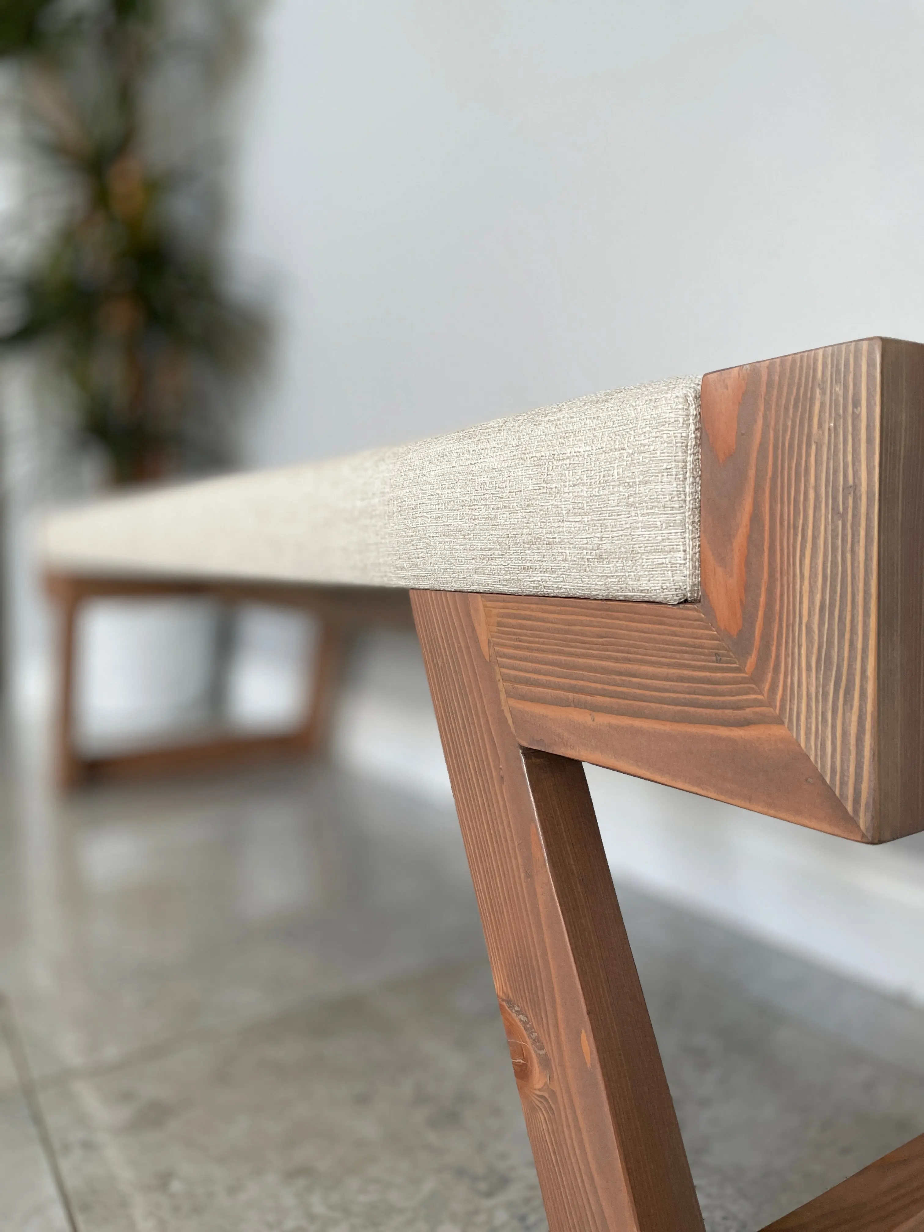 Wood Bench