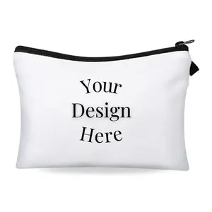 Personalized Canvas Makeup Bag