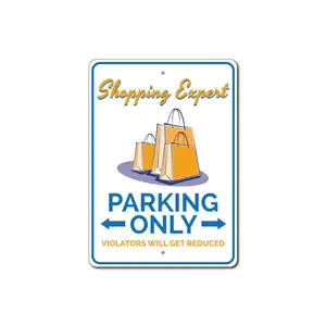 Shopper Parking Sign
