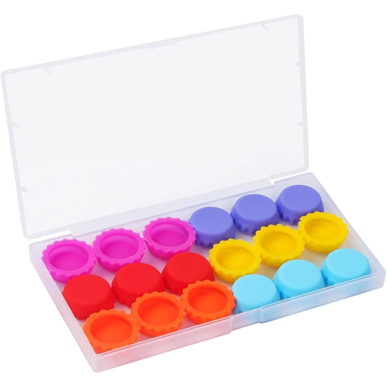 Caps,  Rubber Bottle Caps (Pack of 18), Ideal for Home Brewing , Soft Drink,Soda Bottle Kitchen Gadgets