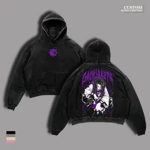 Jabber Wonger Gachiakuta Vintage Washed T-Shirt & Hoodie – Oversized Heavy Cotton Anime Streetwear, Urban Casual Unisex Top, Retro Manga Style, Fashion Outfit for Anime Fans