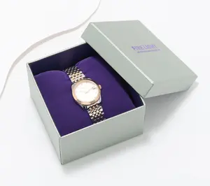 Fire Light Lab Grown Diamond 0.17cttw Watch, Stainless Steel