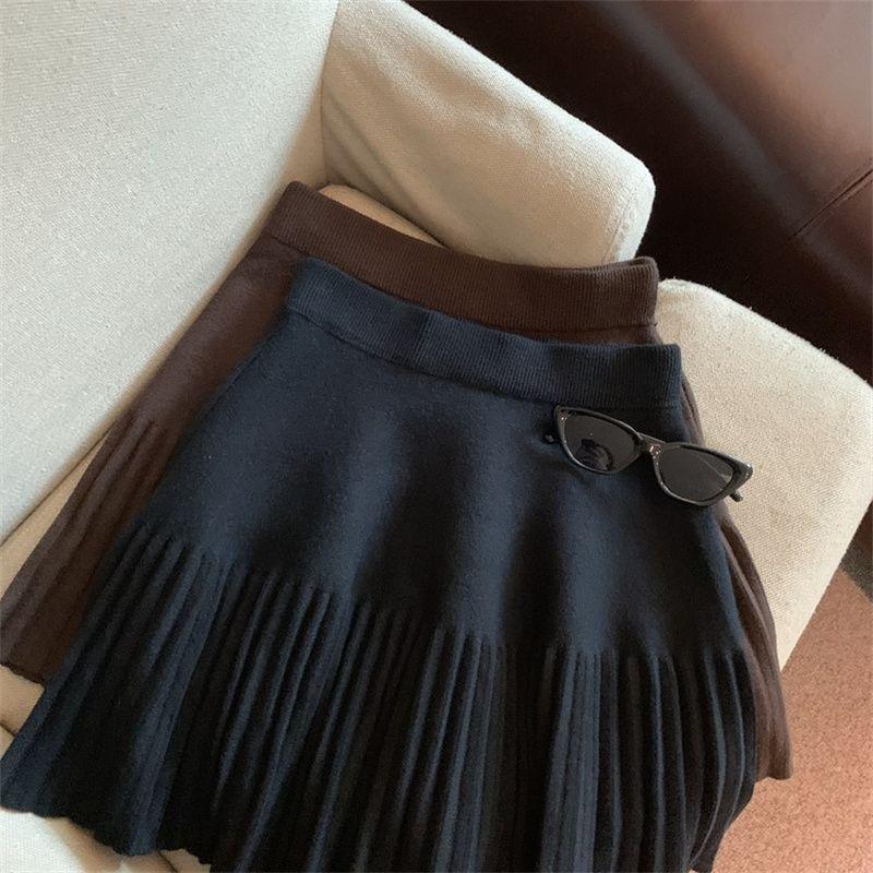 Pleated Mini Skirt