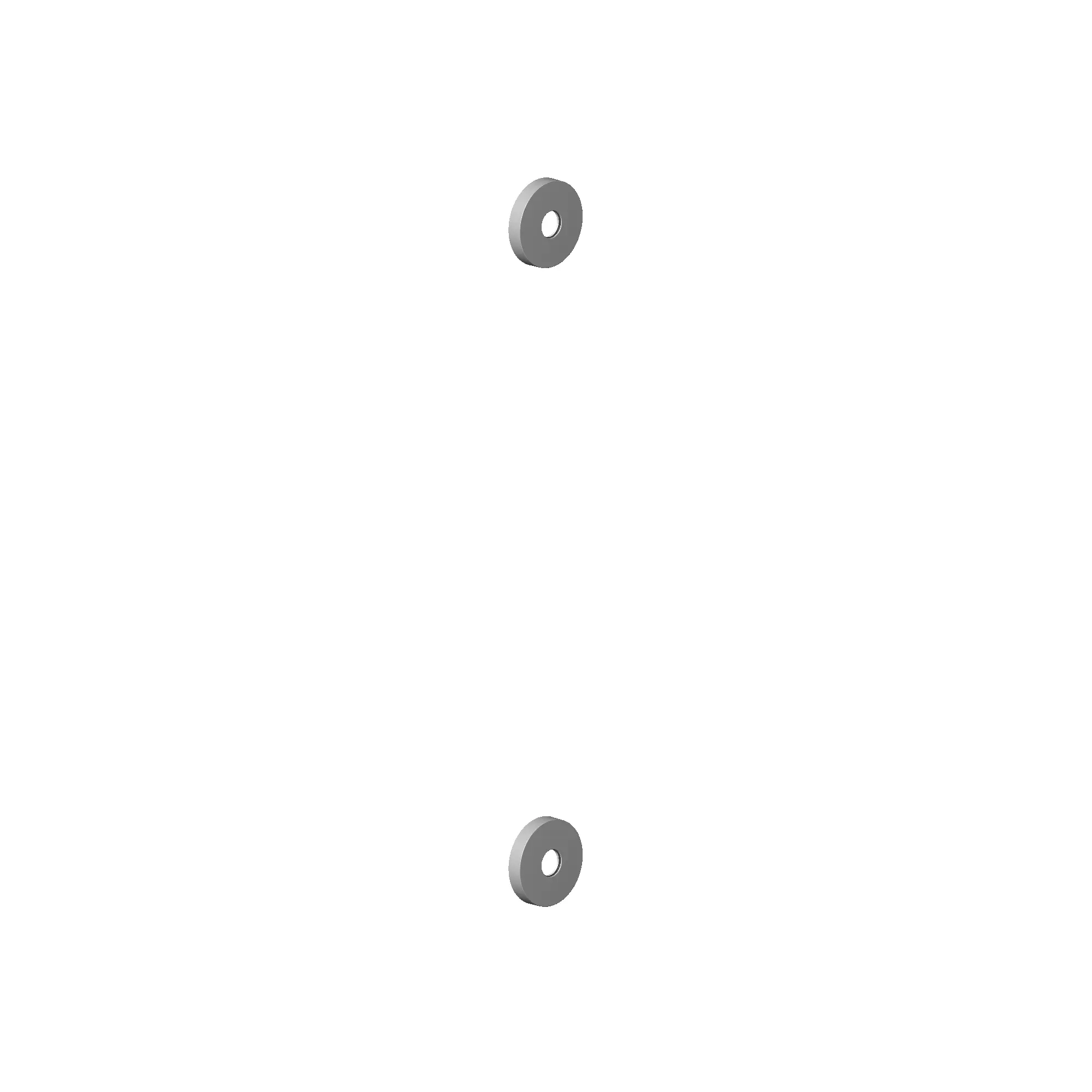Dornbracht 90278302100 Escutcheon Push-On Cover Plate 1 Pair For Shower Pipe
