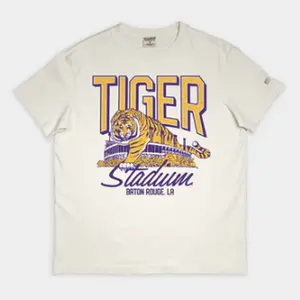 LSU Football Tiger Stadium Vintage Heavyweight  Tee T Shirt, Sweatshirt, Hoodie Sport Trending