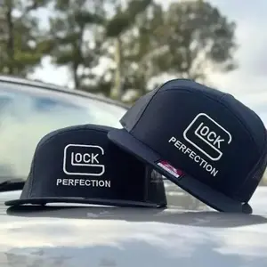 GLOCK Perfection Trucker Hat for Men | Tactical Snapback Cap, Shooting Range Hat, Outdoor Mesh Hat, Gift for Him