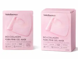 BIO-COLLAGEN PDRN PINK GEL MASK 1 INDIVIDUAL MASK Skin Repair Sheet Mask Moisture Mask Stick