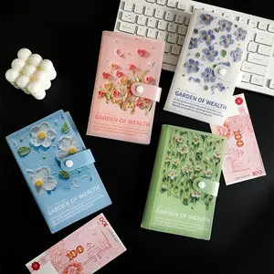 Vertical Savings Journal, Money Saving Folder, 12 Month Cash Challenge Diary, Daily Coin Collection, Financial Management Storage