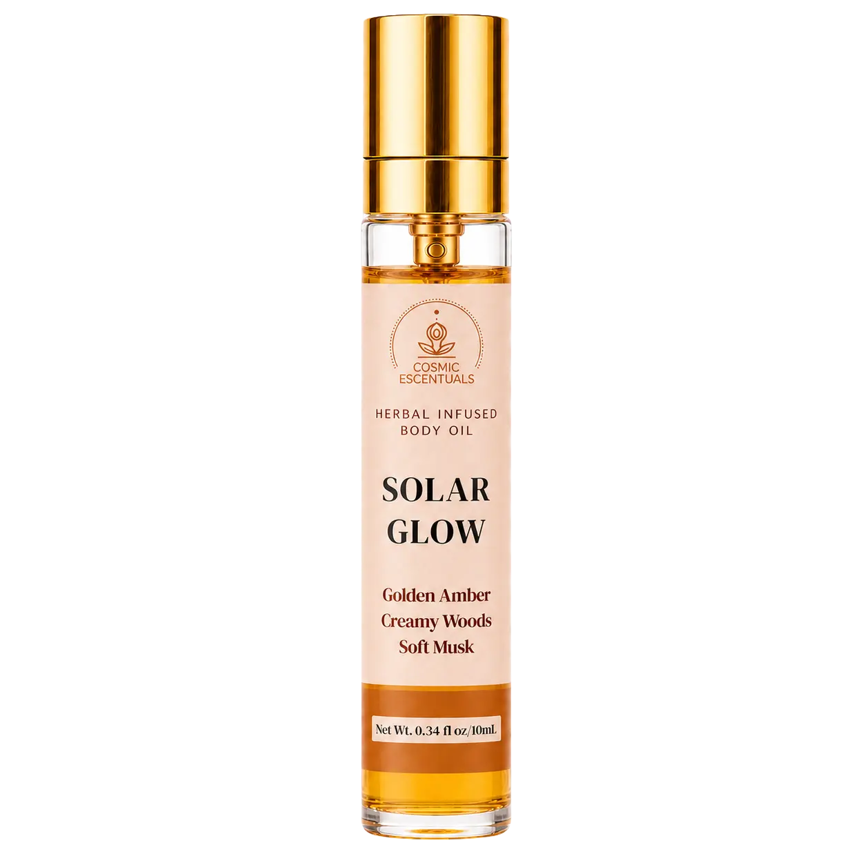 Solar Glow Herbal Body Oil Spray