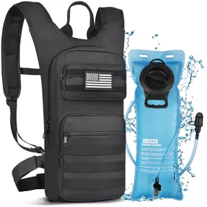 NOOLA Hydration Backpack with 3L TPU Water Bladder, Tactical Molle Water Backpack for Men Women, Hydration Pack for Hiking, Biking, Running and Climbing