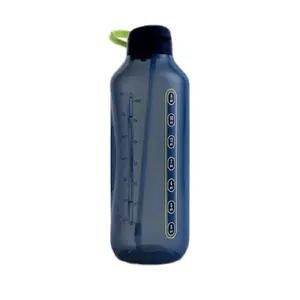 Tupperware  2L Navy Eco Bottle With Straw