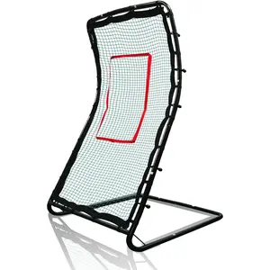 Baseball & Softball Rebounder - 42x72in Heavy-Duty Steel Frame & HDPE Net - Multi-Position Return Trainer for Backyard  Practice & Skill  for Youth & Adult