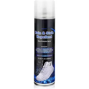 Shoe Protector , 11.84 Fl Oz, Rain andStain  for Leather, Suede, Sneakers, Boots