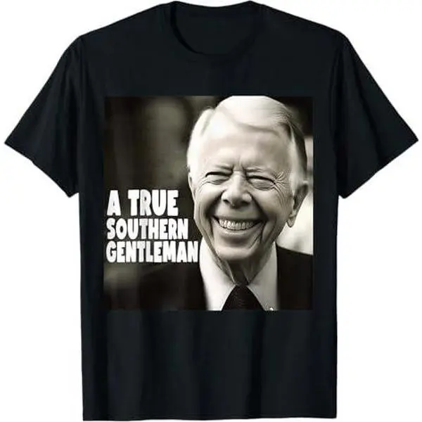 Vintage Jimmy Carter A True Southern Gentleman President Day T-Shirt