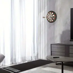 Dart Board Mat for Practice, 4 Throwing Distances, 300x34 Cm, Ideal for Bar Home Club Games Entertainment