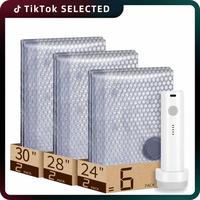 6 Bags+Rechargeable Pump