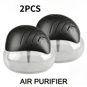 2 Packs Air Purifiers with LED Lights for Bedroom, Humidifier Room Appliances, Water Filter Air Purifier for Home, Aroma Diffuser with LED Light