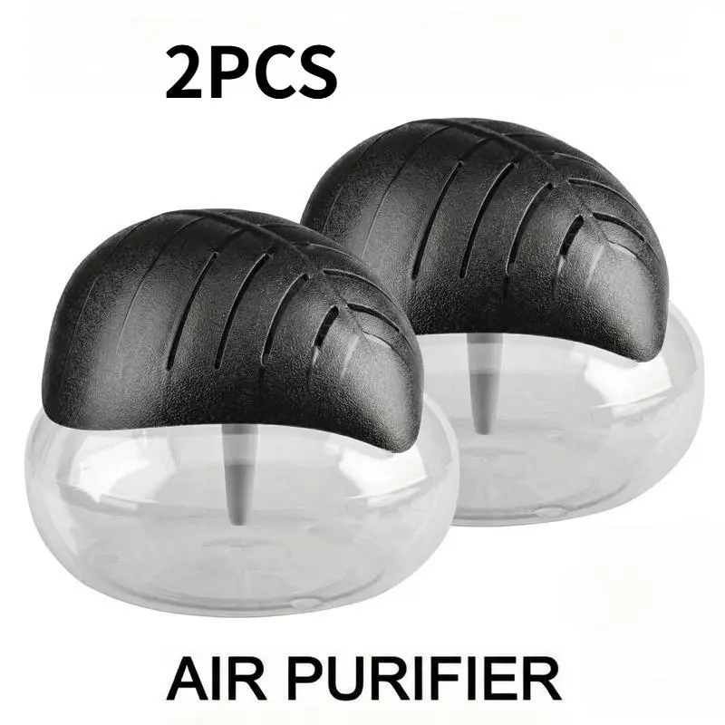 2 Packs Air Purifiers with LED Lights for Bedroom, Humidifier Room Appliances, Water Filter Air Purifier for Home, Aroma Diffuser with LED Light