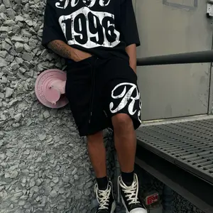 Black “RGU” Oversized Tee