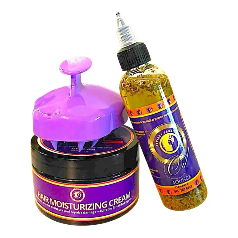 Haircare Set with Nourishing Scalp Oil, a Revitalizing Solution for Hair Growth, Length Retention, and Stronger, Thicker-Looking Fine Hair for Adults, Haircare Product, Moisturizing Hair Scalp Nourishing Hair Treatment Hair Growth System