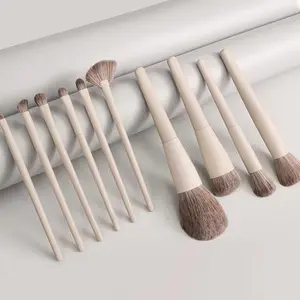 Professional Set of 10 pc Makeup Brushes, For A Flawless Full-Face Application, Vegan & Cruelty-Free,Travel Friendly, For Pros & Beginners" Brushes for Foundation, Eyeshadow, Blush, Bronzer, Contour, Highlighter, Concealer.
