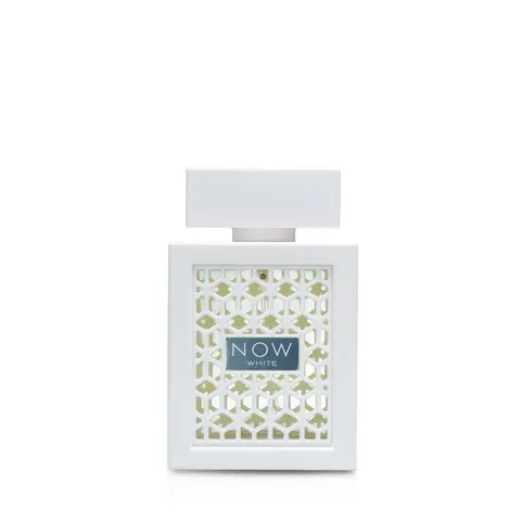 Lattafa Rave Now White Unisex Alcohol-Free Eau de Parfum Spray - 3.4oz Tester Bottle, Floral Scent with Fruity Fresh Start, 24-Month Shelf Life, Harmful Additive-Free Liquid Perfume to Elevate Your Style (Beauty & Personal Care Fragrance)