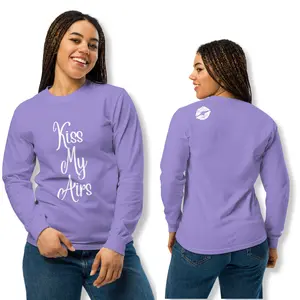 Women's Angelina Kiss My Airs Heavyweight Long-Sleeve Shirt