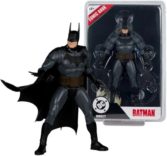 McFarlane Toys - DC Direct - Page Punchers - Batman (Justice #1) 7" Action figurine/statue & Comic  [COLLECTIBLES] Action figurine/statue