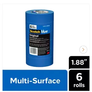 ScotchBlue 1.88 in. x 60 yds. Original Multi-Surface Painter's Tape (6-Pack)
