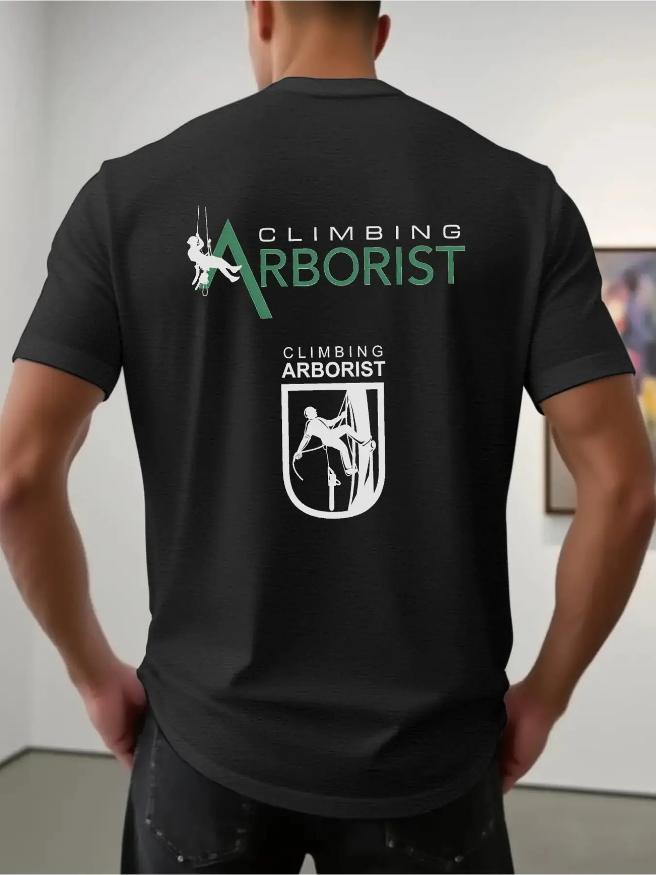 Men's Climbing and Tree Worker T-Shirt - Moisture-