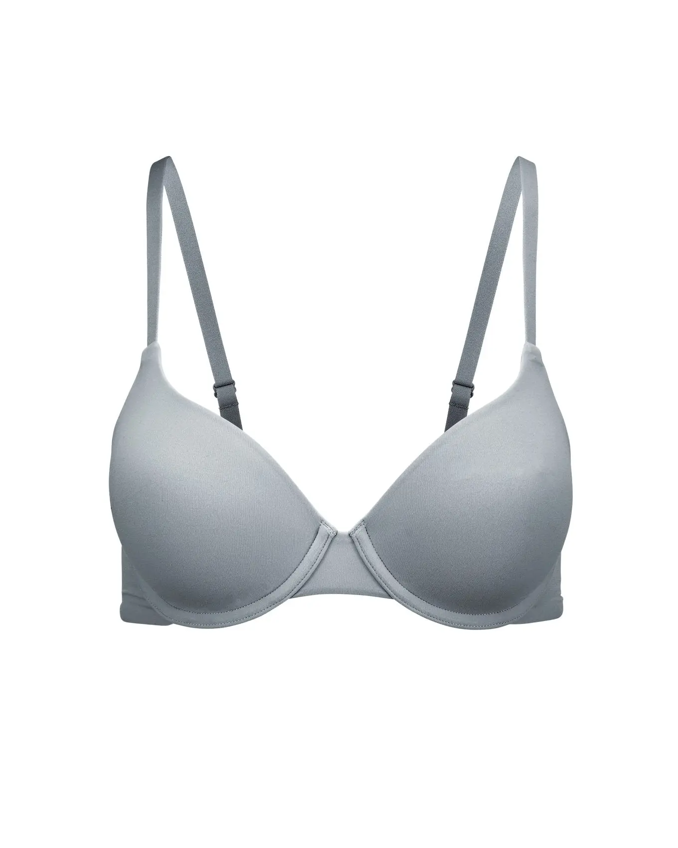 Janelle Dark Gray Plus Bra