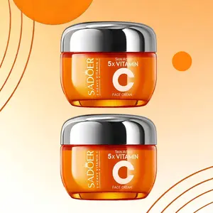 Face Cream with 5X Vitamin C, Hydrating& Repairing Face Cream,For Lines, Wrinkles Moisturizer Moisture