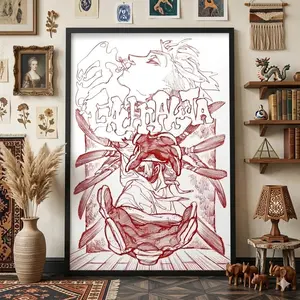 Gachiakuta Poster Unframed Print Anime funko manga Shonen Jump gift