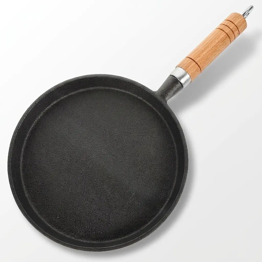 Non-Stick Cast Iron Pan, Cast Iron Skillets for Cooking, Perfect for Pancakes, Eggs, Cabbage, Burgers, And Steaks - A Versatile Cast Iron Frying Pan And a Kitchen Essential