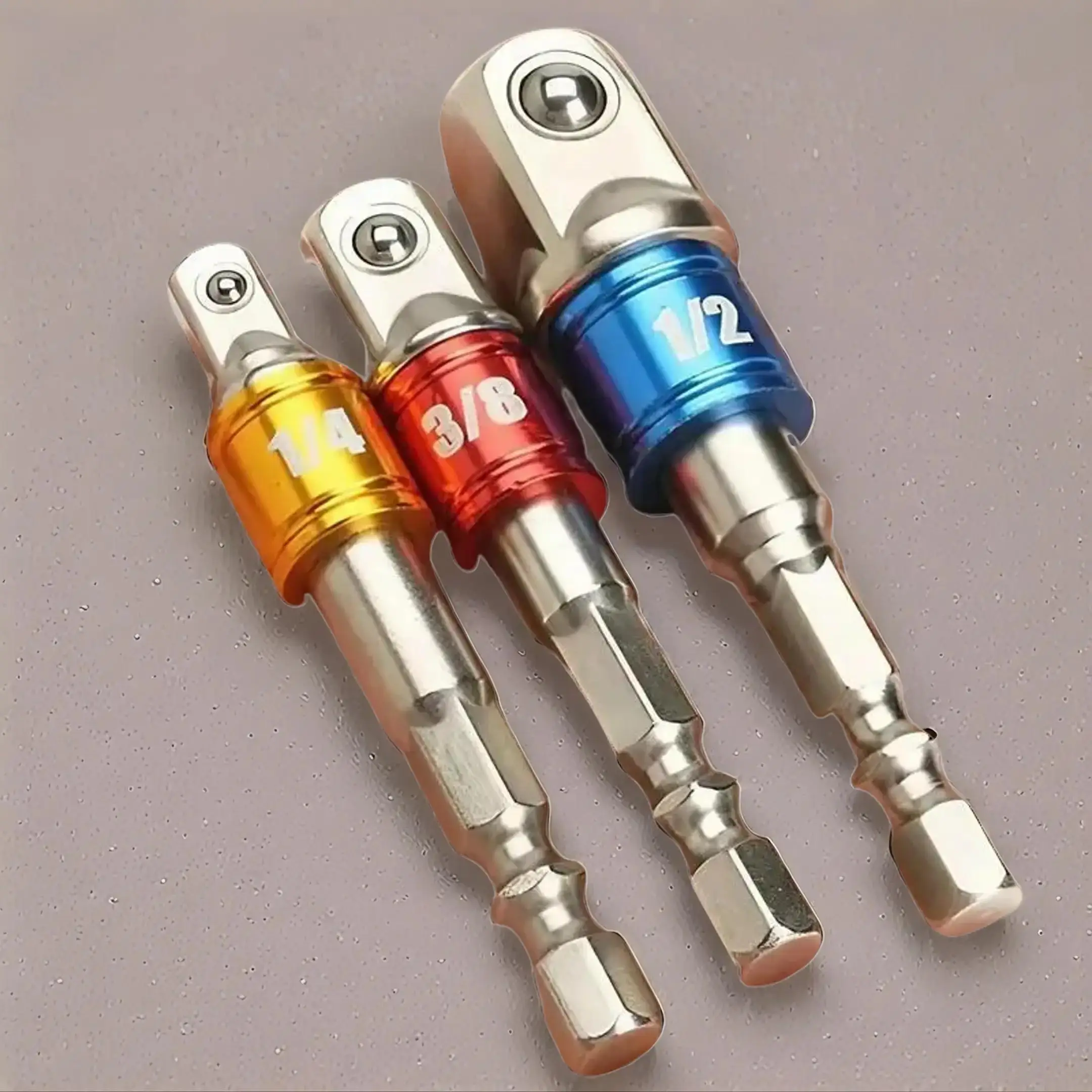 High Quality Cr-V Steel Socket Adapter, Impact Socket Extension Tool, High Speed Nut Driver Socket Adapter, Power Tool Accessories, Wrench Extend Rod,