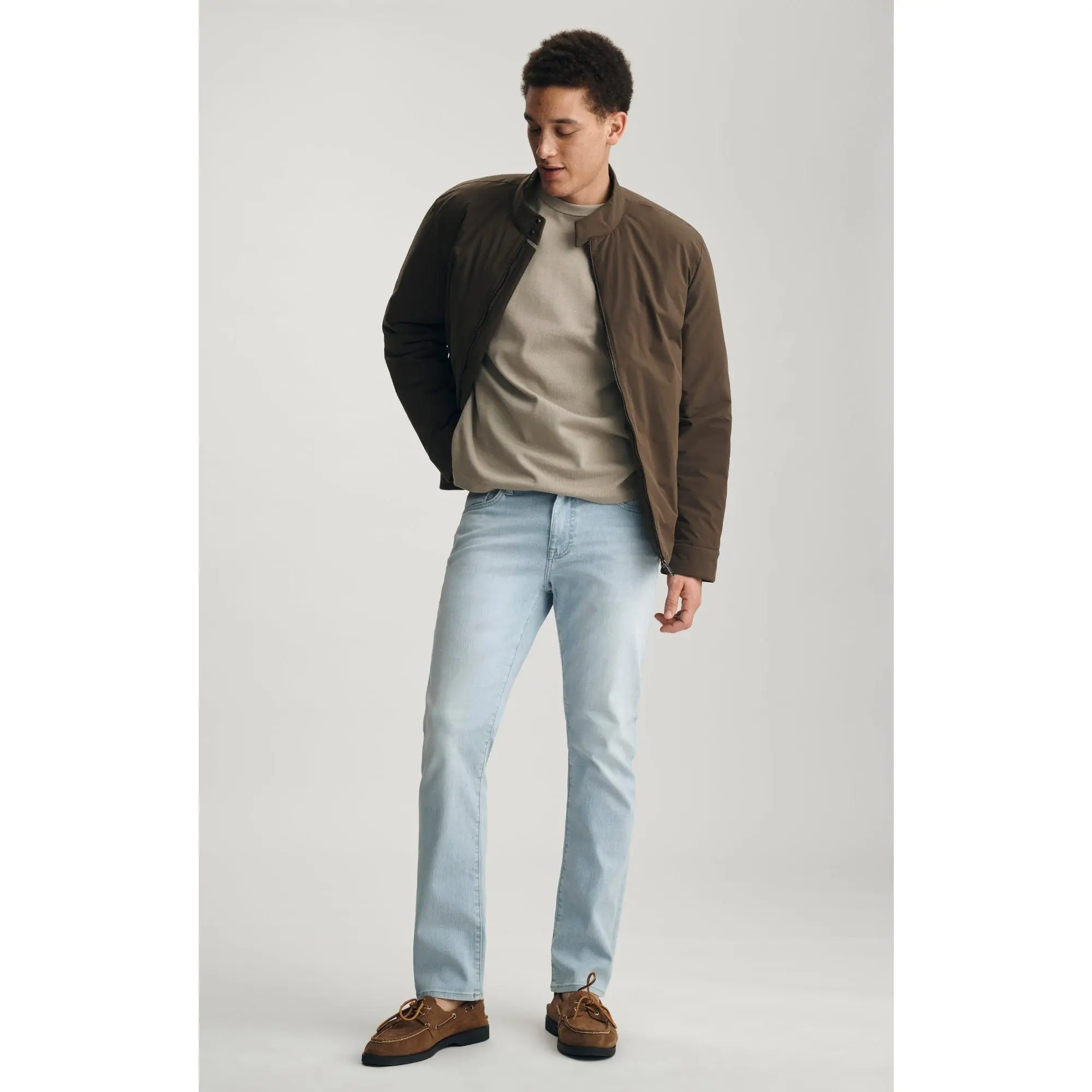ZACH STRAIGHT LEG IN BLEACHED ORGANIC VINTAGE