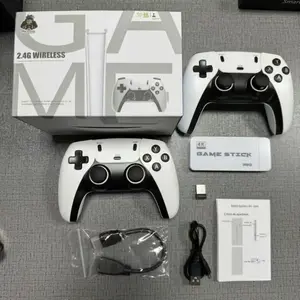 M15 Wireless Retro Game Stick 20000+ Games 2.4G Controller HDMI Output 64GB Storage Plug & Play Perfect Gift for Kids