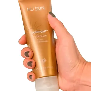 Sunright Insta Glow Tinted Sunless Tanning Gel for Face and Body