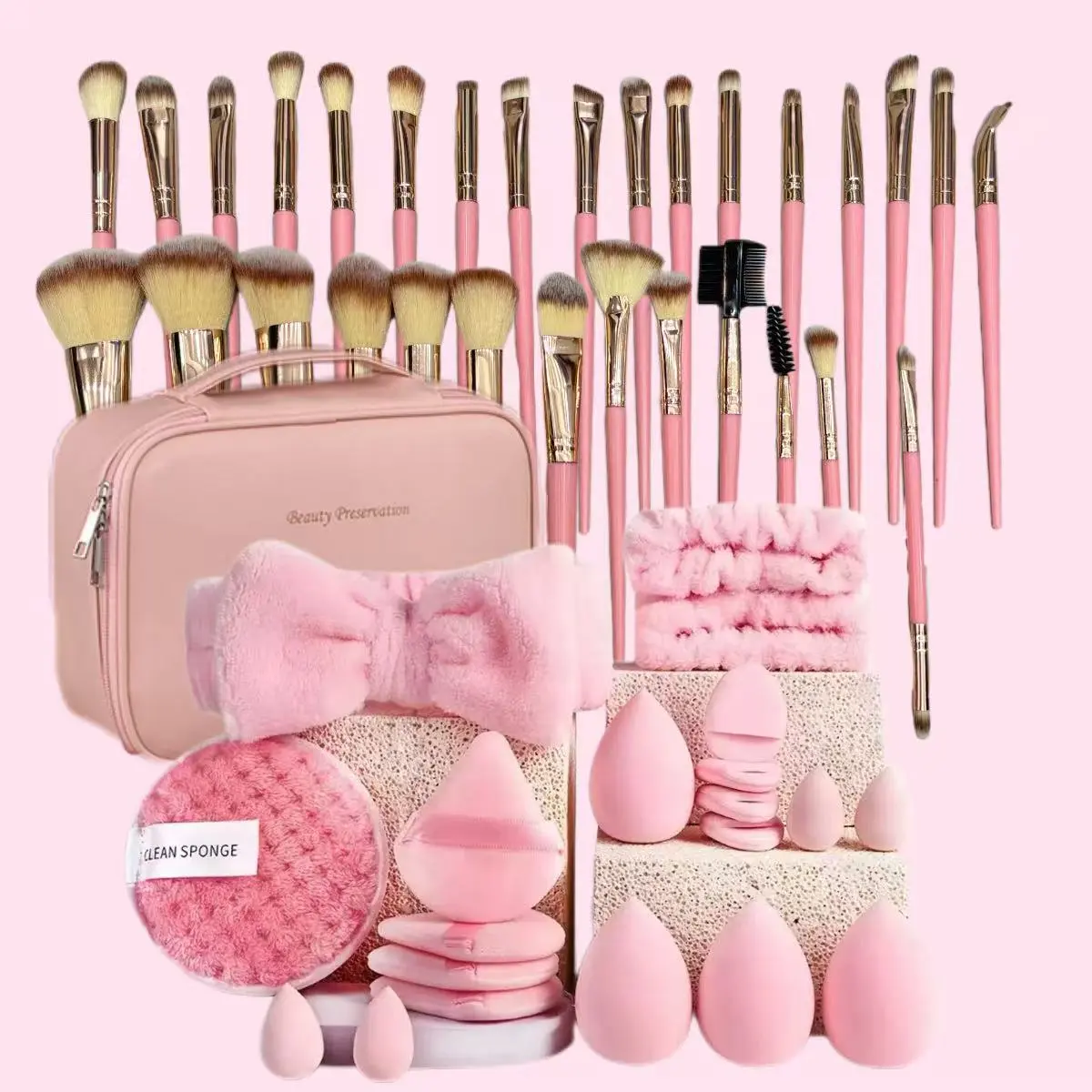 Pink 51-Piece Set Set 2